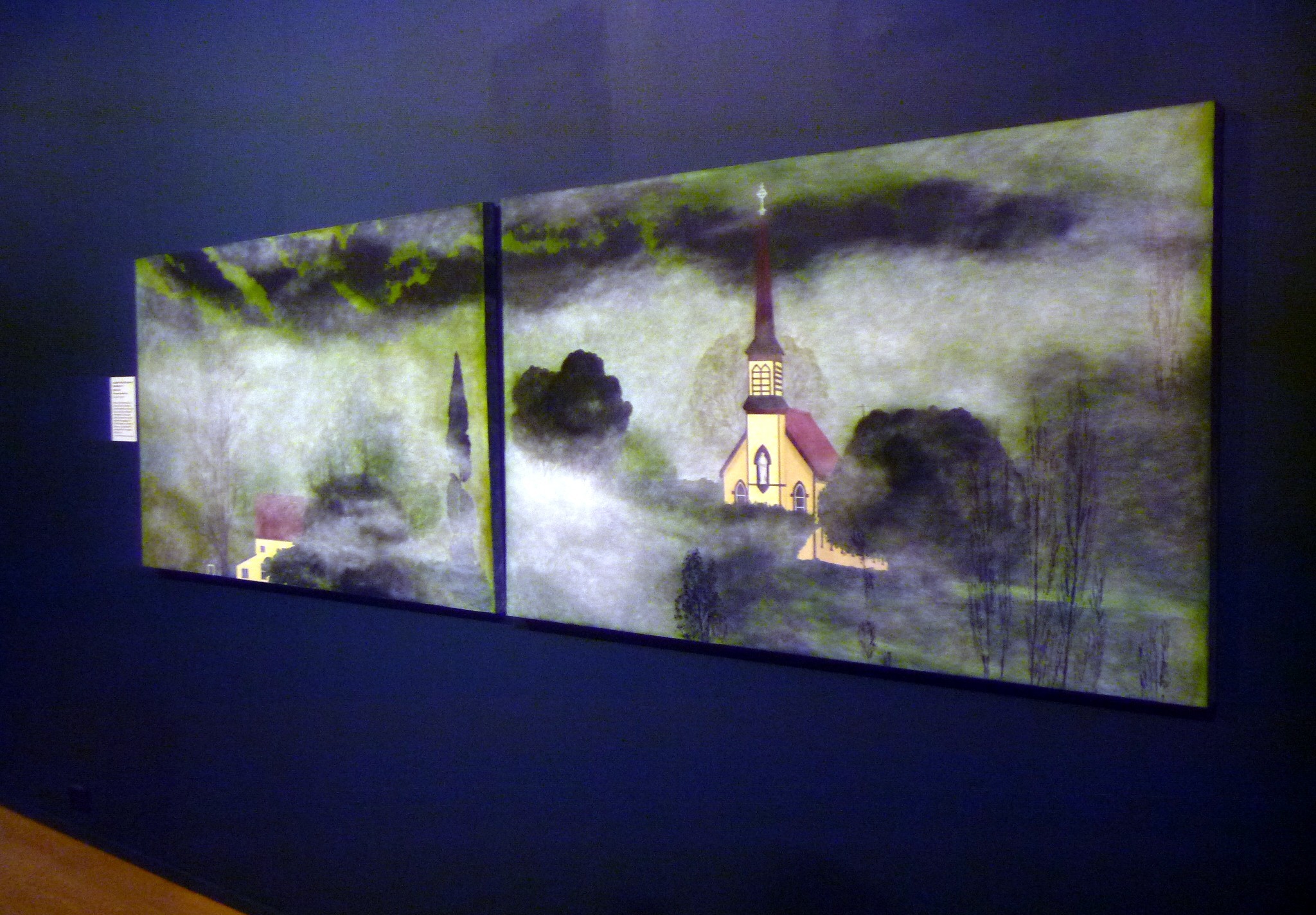 2018 exhibition toioho ki apiti St Josephs convent at Hiruharama Jerusalem pam vernon artist